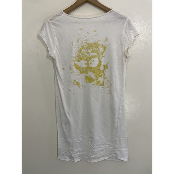 Zadig & Voltaire Skull Y2K T-Shirt S Street Grunge Edgy Minimalist 90s Indie 90s - Picture 1 of 12